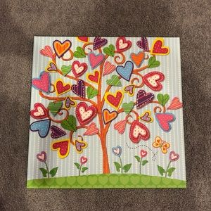 COPY - Heart Tree Canvas Photo